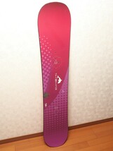 Burton TWIN 39 Burton 139cm 実寸136.7 年式不明 バートン ツイン レディース スノーボード 板 ジャンク扱い 管12143_画像1