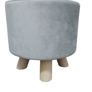 ミニスツール 丸型スツール ファブリックスツール 小さな椅子 オットマン