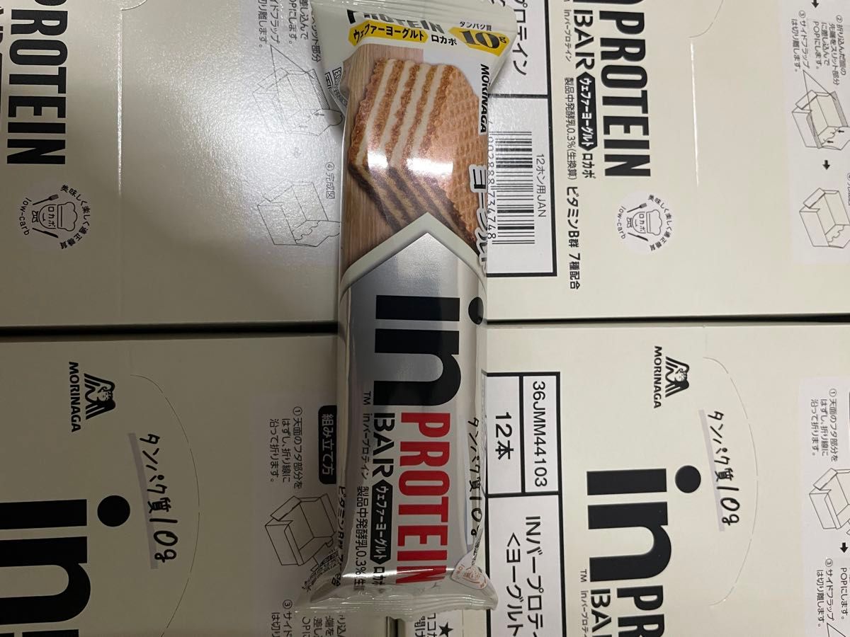 激安　inバープロテイン　プロテインバー　144個　送料込み1個119.9円