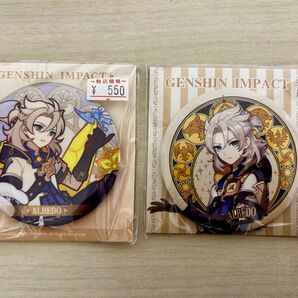 原神 アルベド 缶バッジ