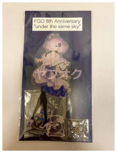 [ new goods unused ]Fate fgo under the same the sky 5th anniversary FGO 5 anniversary acrylic fiber stand mashu