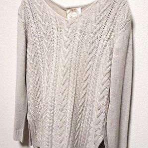 【未使用】Edit Corogne ニット アイボリー エディットコロン