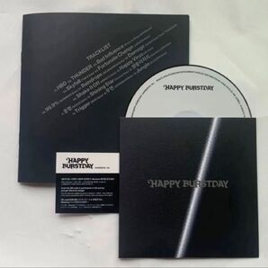 【CD、歌詞カードのみ】SEVENTEEN HAPPY BURSTDAY DAREDEVIL ver.