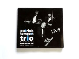 輸入盤 CD【SDP1029-1】Patrick Tompert Trio / Live / 送料310円～