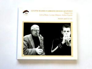 輸入盤 CD【8013284002662】Gianni Basso Fabrizio Bosso Quintet バッソ, ボッソ - Chapter two / Sweet and Lovely / 送料310円～