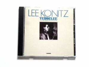 国内盤 CD【SHCJ1006】リー・コニッツ Lee Konitz / テノーリー Tenorly / 送料310円～