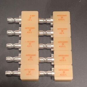 CADブロック アルテサーノ4 A3・A3.5 計10本 シール無し 前歯用