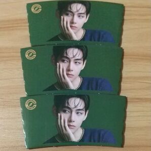 ※専用※ BTS テヒョン V テテ COMPOSE コンポーズ カップホルダー 4枚set