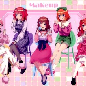 五等分の花嫁∽ メイクアップ クリアファイル アニメイト通販フェア