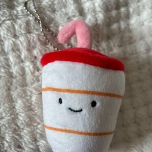 にっこりーノ ファーストフードのぬいぐるみ シェイク