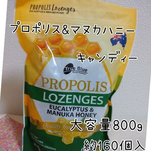 True Blue プロポリス ユーカリ&マヌカハニー のど飴800g約160個