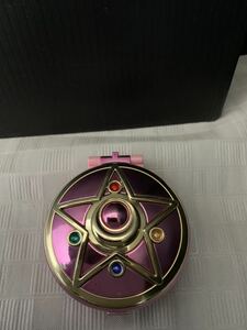  prompt decision / Pretty Soldier Sailor Moon / crystal Star compact /1993 year / chain lack of / operation defect have / retro / small scratch and peel dirt etc. aged deterioration / Junk 
