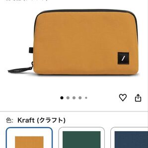 新品 未開封 ★ Native Union ネイティブユニオン ★ W.F.A テックオーガナイザー ポーチ クラフト