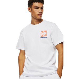 * １点のみ * 正規品 DIESEL BMOWT-JUST-B ディーゼル Tシャツ XL / White *