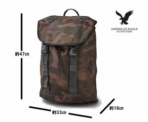 * アメリカンイーグル AEO Hiker Backpack バックパック リュックサック デイパック 迷彩 / Camo *