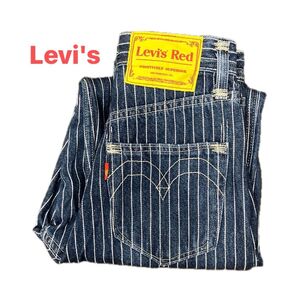 Levi's Red リーバイスレッド デニムパンツ ストライプ W23 L29