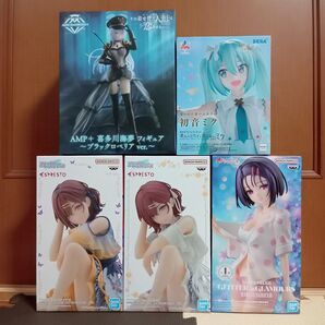 喜多川海夢 樋口円香 西連寺春奈 初音ミク 5点 GLITTER&GLAMOURS AMP+ ESPREST Luminasta