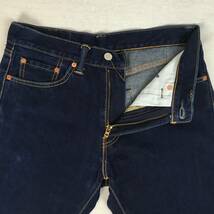 Levi's リーバイス 505 00505-0649 デニム パンツ ジーンズ W29 L33 ジップフライ 革パッチ_画像5