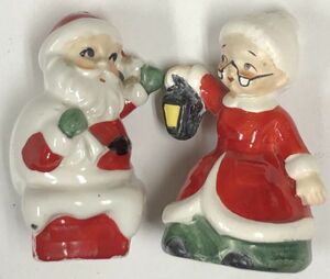 サンタクロース クリスマス 置物 セット レトロ 日本製
