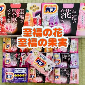 ①10 入浴剤 花王バブ kao 至福の花めぐり浴 バブ 詰め合わせ 至福の果実 10種類10個