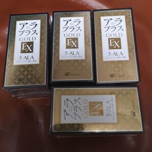 アラプラスゴールドEX 60粒 4箱 賞味期限2027年8月