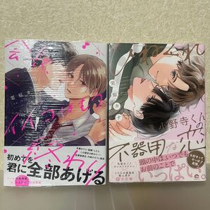 栗原カナ先生 「会長、イイコはもう終わり」「ひねくれ小野寺くんの不器用な恋」
