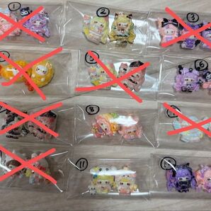 デコパーツ いろいろ ミックス ランダム 1袋100