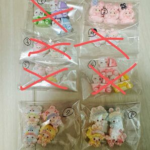 デコパーツ いろいろ ミックス 1袋120