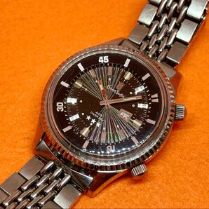 ビンテージ ORIENT SURFIN DIVER 25J 手巻き 腕時計サーフィンダイバー稼働品
