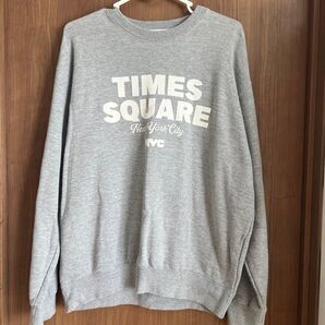 TIMES SQUARE New York City NYC スウェット グレー トレーナー