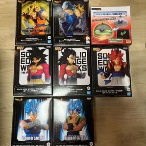 ドラゴンボール フィギュア 8個 BLOOD OF SAIYANS SOLID EDGE WORKS MATCH MAKERS