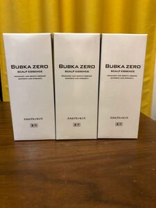 BUBKA ZERO スカルプエッセンス 育毛剤 新品3点