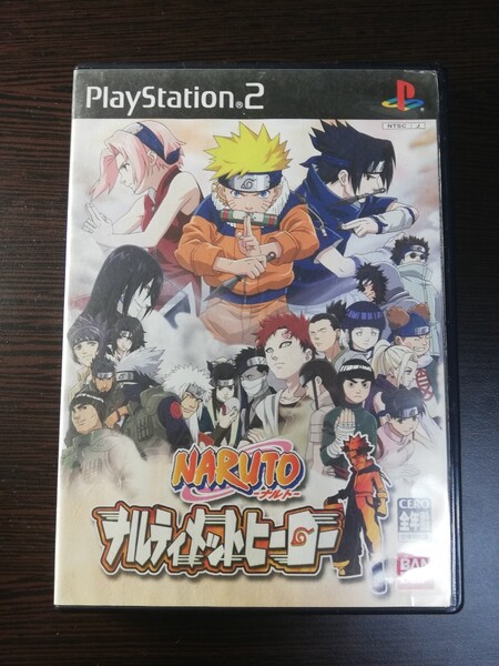 NARUTO ナルトナルティメットヒーロー PS2ソフト 取扱説明書無し