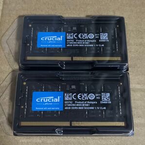 Crucial DDR5-5600 48GB 2枚 96GB SODIMM ノートPC用メモリ PC5 即時支払いできる方限定特価