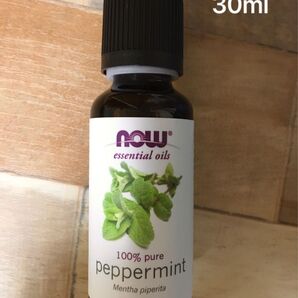 100%天然 ペパーミント エッセンシャルオイル30ml 《精油 アロマオイル now foods ナウフーズ 》