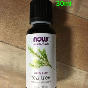 100%天然 ティーツリー エッセンシャルオイル30ml〈ナウフーズ now アロマオイル 精油 ティートゥリー ティートリー 〉