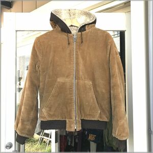 ★WILLIAM BARRY　ウィリアムバリー　70s　USA製　フード付　ジップアップ　ジャケット　size 20　IDEALジッパー★ ビンテージ