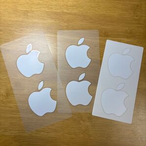 Apple アップル ロゴステッカー 6枚セット ホワイト 未使用