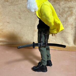 フィギュア用 レザーベルト アクションフィギュア ドール 武器固定 ベルト