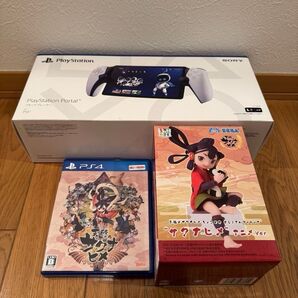 PlayStation Portal リモートプレーヤー PS5 PS4 サクナヒメ 3点セット + ゲーム4本追加 + 1本