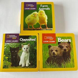 英語絵本National Geographic kids 反対ことば ナショジオ