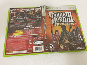 【US版】GUITAR HERO III LEGENDS of ROCK / ACTIVISION 取説あり クリックポスト ギターヒーロー3 XBOX360