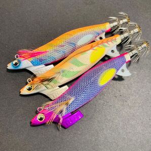 【美品】 エギ王TR サーチ 3号 23g オレピンケイムラ search ラトル 廃番 ティップラン 船アオリ エギ エギセット