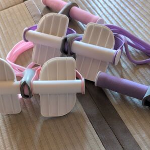 エクササイズバンド 3個セット ゴムバンド トレーニングチューブ