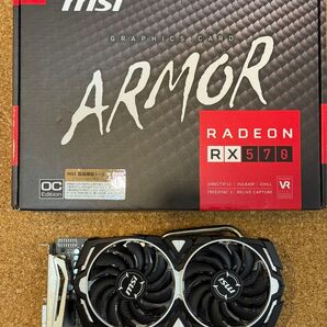 Radeon MSI RX570 ARMOR 8G OC グラフィックボード グラボ GPU ビデオカード HDMI MSI