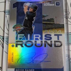 2024 Panini First Round Signature Bryce Rainer 30/99 レデ済