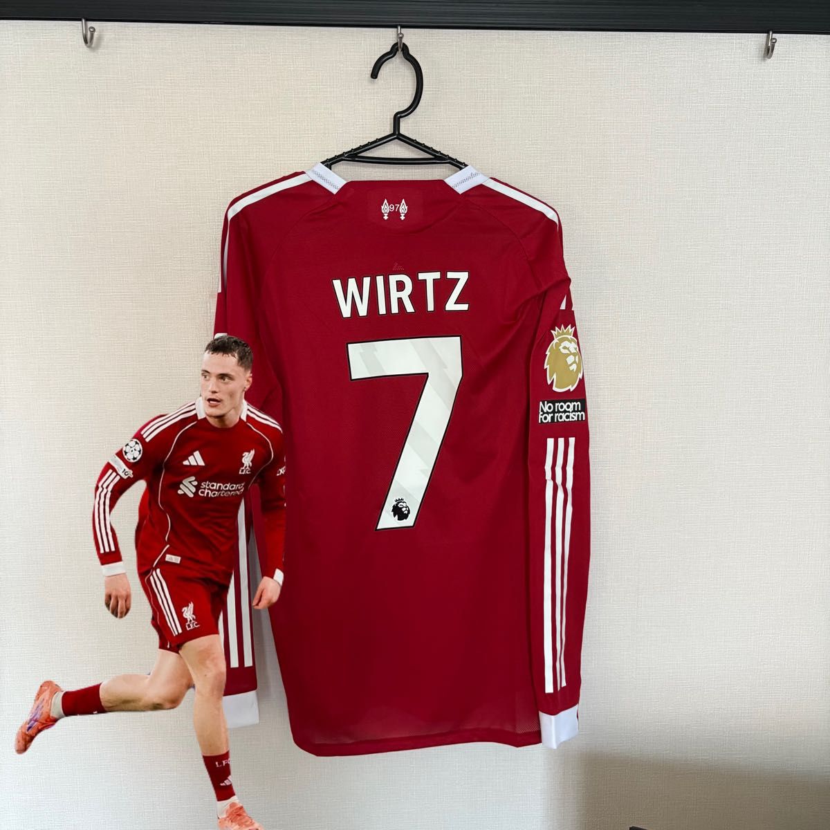 正規品】リヴァプール ヴィルツ 長袖 ユニフォーム オーセンティック