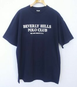 ★USA製＊Beverly Hills Polo Club＊XLサイズ＊半袖Tシャツ＊ビバリーヒルズポロクラブ＊シームレス＊大き目サイズ＊アメリカ製　＃2856