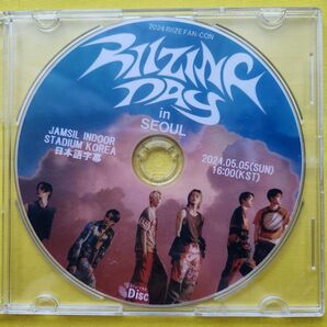 RIIZE ”RIIZING DAY” in Seoul 2024.5.5 DVD