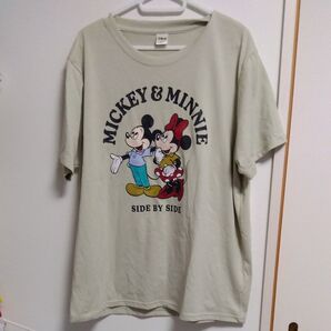 ミッキー&ミニー Tシャツ ディズニー SIDE BY SIDE